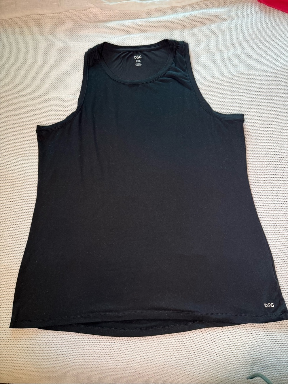 DSG Black Women's Athletic Tank Top